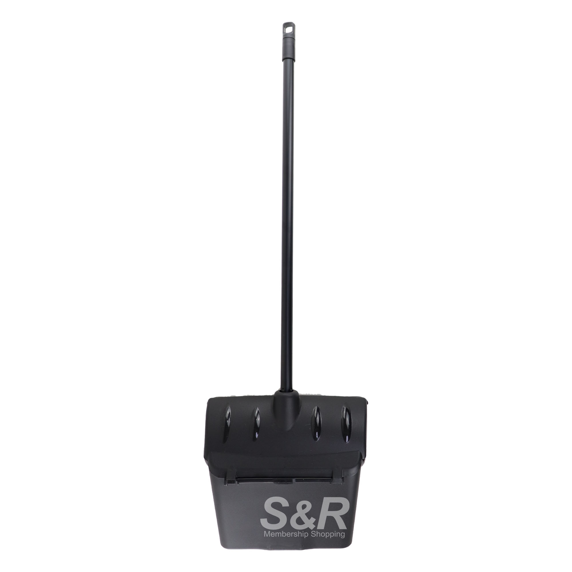 Economy Dustpan with Cover Black 1pc